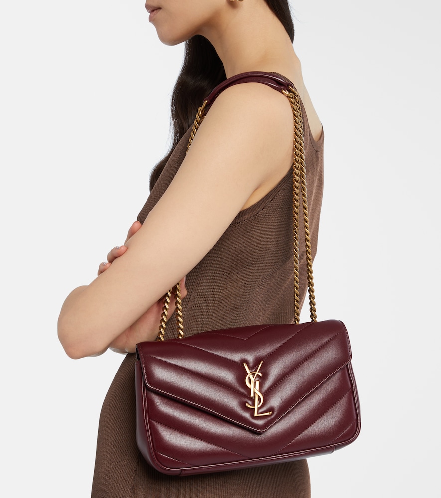 Saint Laurent Loulou Small leather shoulder bag