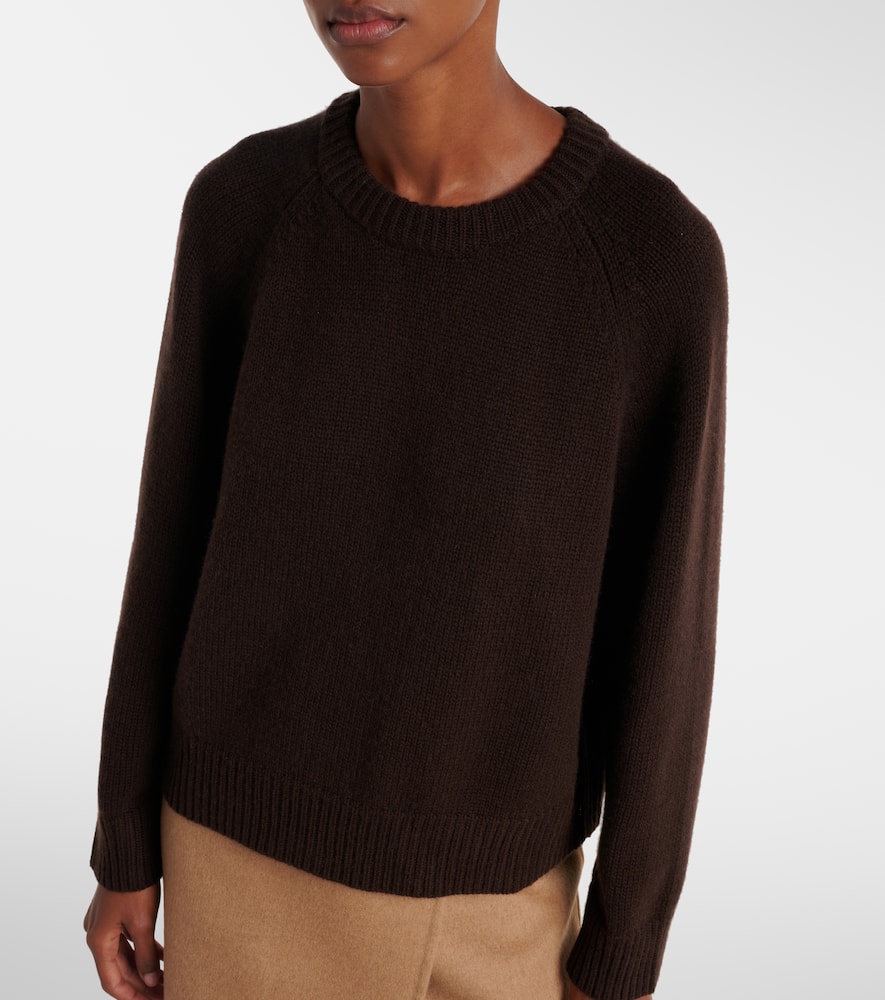 Jardin Des Orangers Wool And Cashmere Sweater In Brown