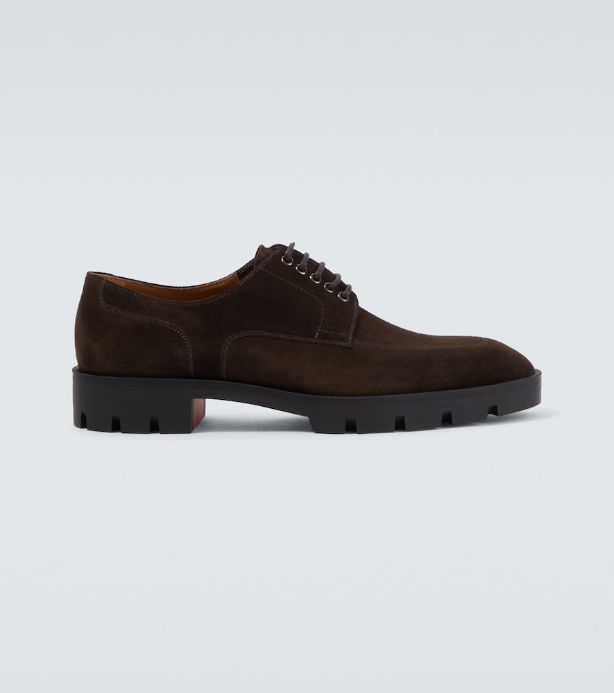 Christian Louboutin Davisol Lion suede Derby shoes Christian Louboutin Davisol Lion suede Derby shoes
