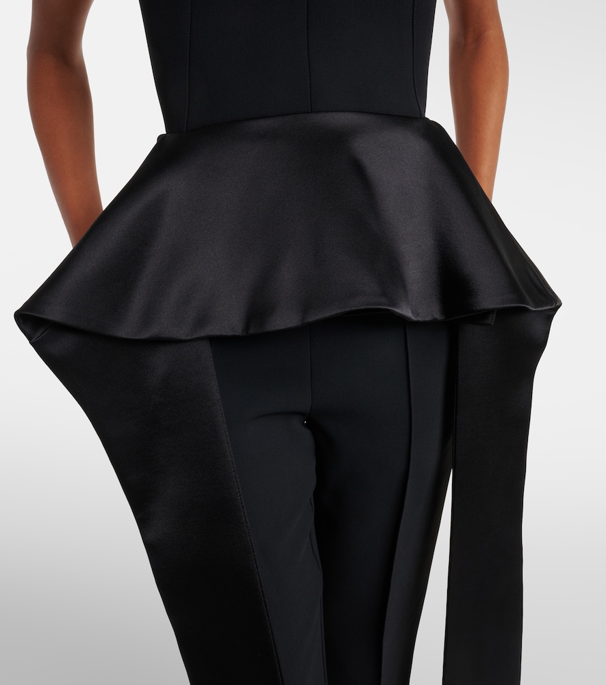  Maticevski Maticevski Frame Peplum Satin Top 