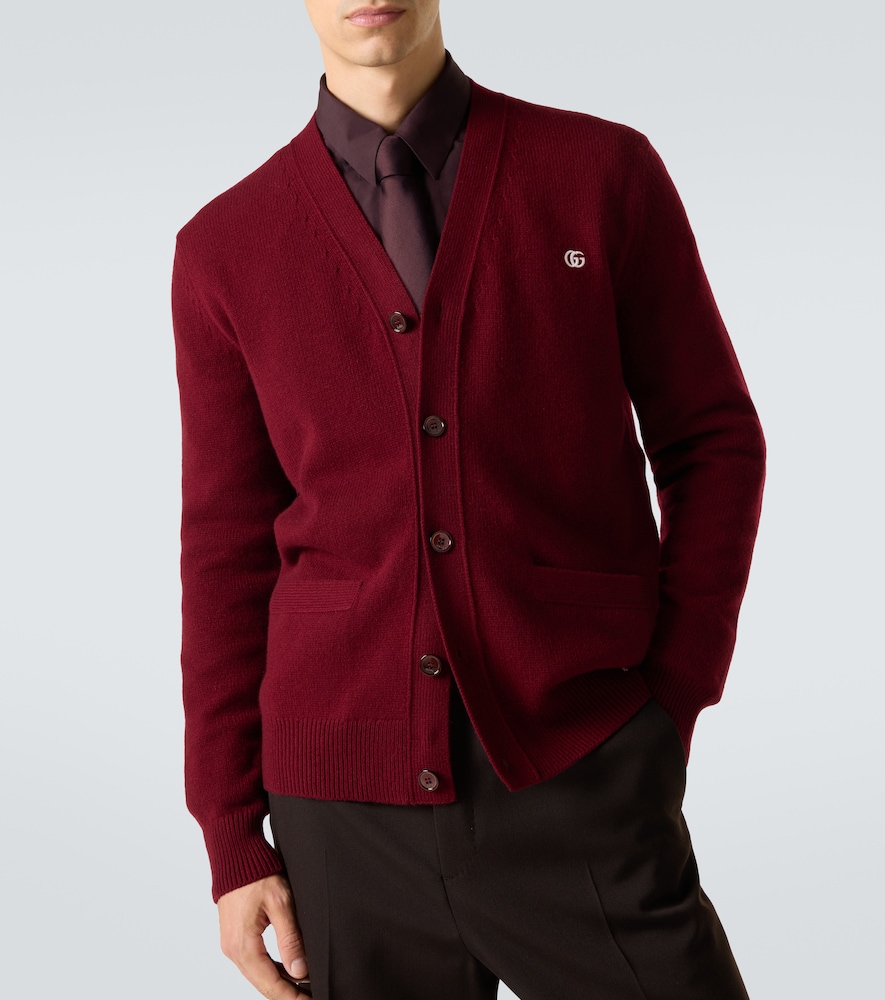  Gucci Gucci Cardigan Double G Aus Wolle Und Kaschmir 