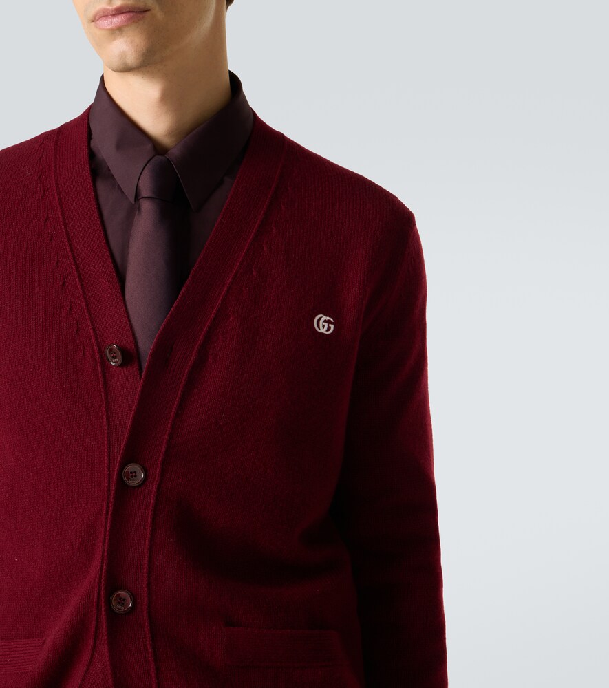  Gucci Gucci Cardigan Double G Aus Wolle Und Kaschmir 