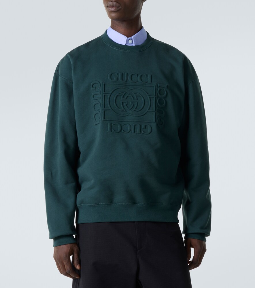  Gucci Gucci Interlocking G Cotton Jersey Sweatshirt 