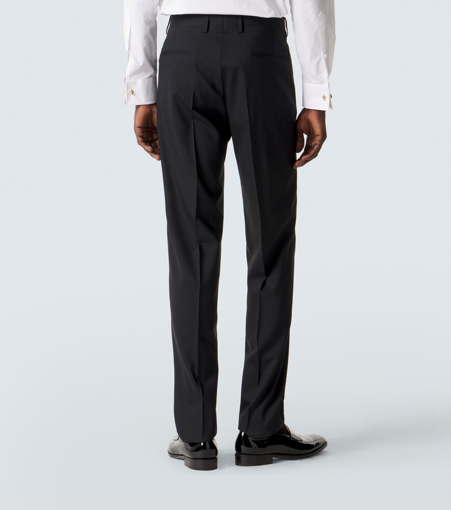  Lardini Lardini Wool Tuxedo Pants 