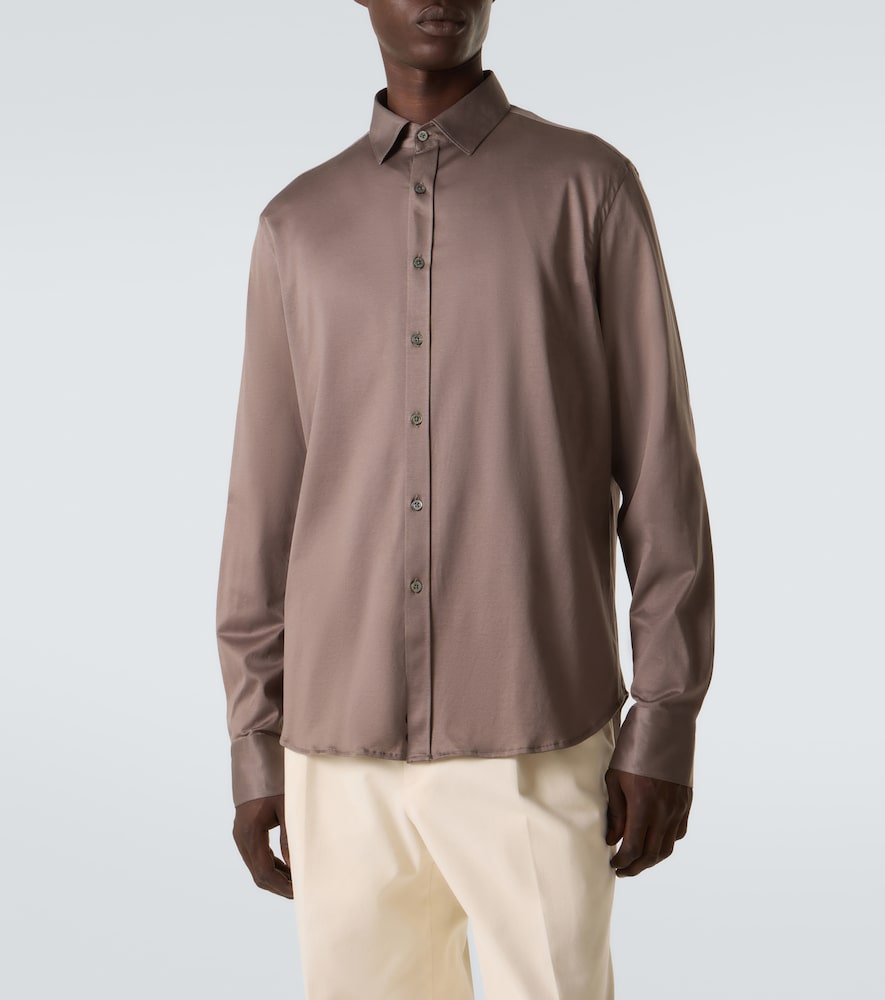  Canali Canali Hemd Aus Baumwolle 