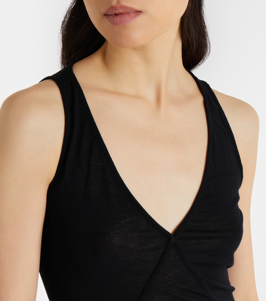  Rick Owens Rick Owens Maxikleid V Tank Aus Jersey 