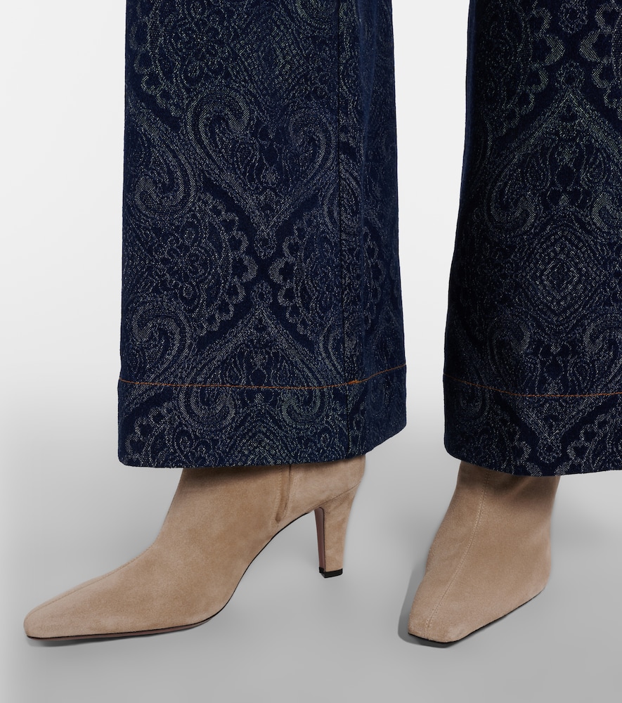 Paris Texas Belle suede ankle boots
