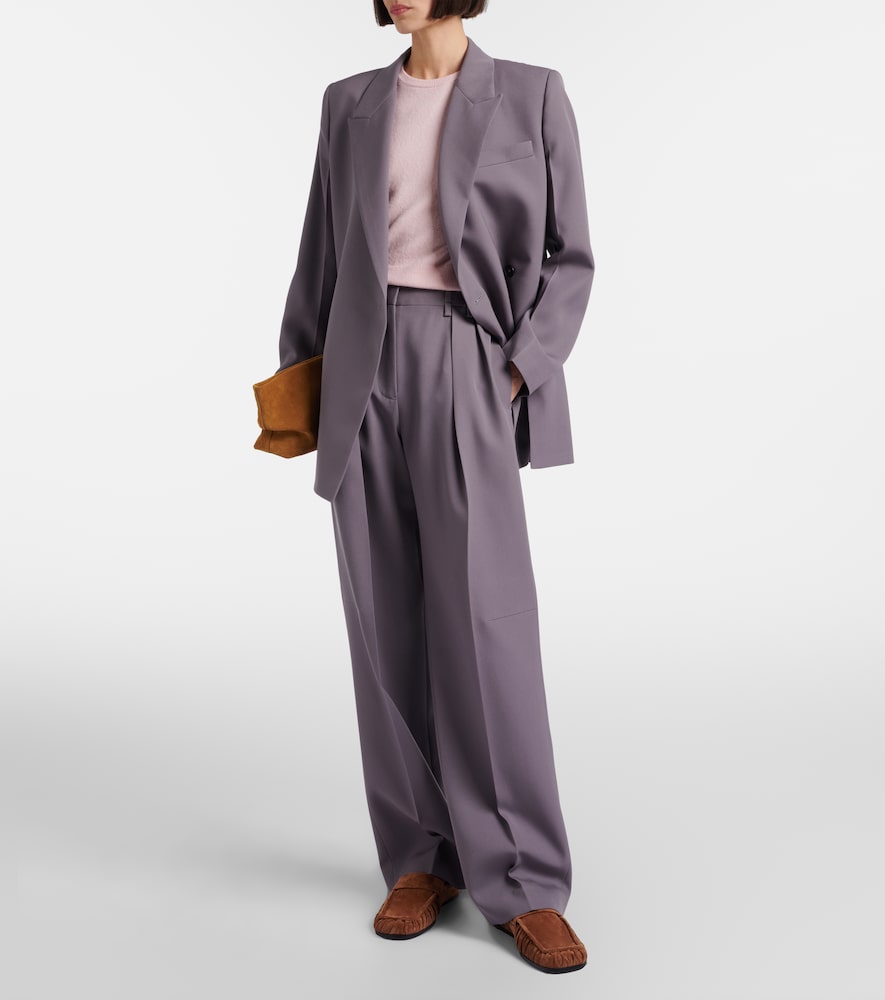 Jil Sander Cropped wool and cashmere sweater