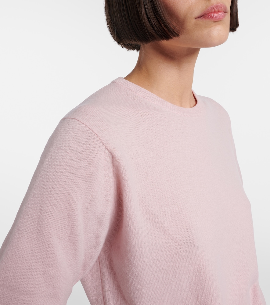  Jil Sander Jil Sander Cropped Wool And Cashmere Sweater 