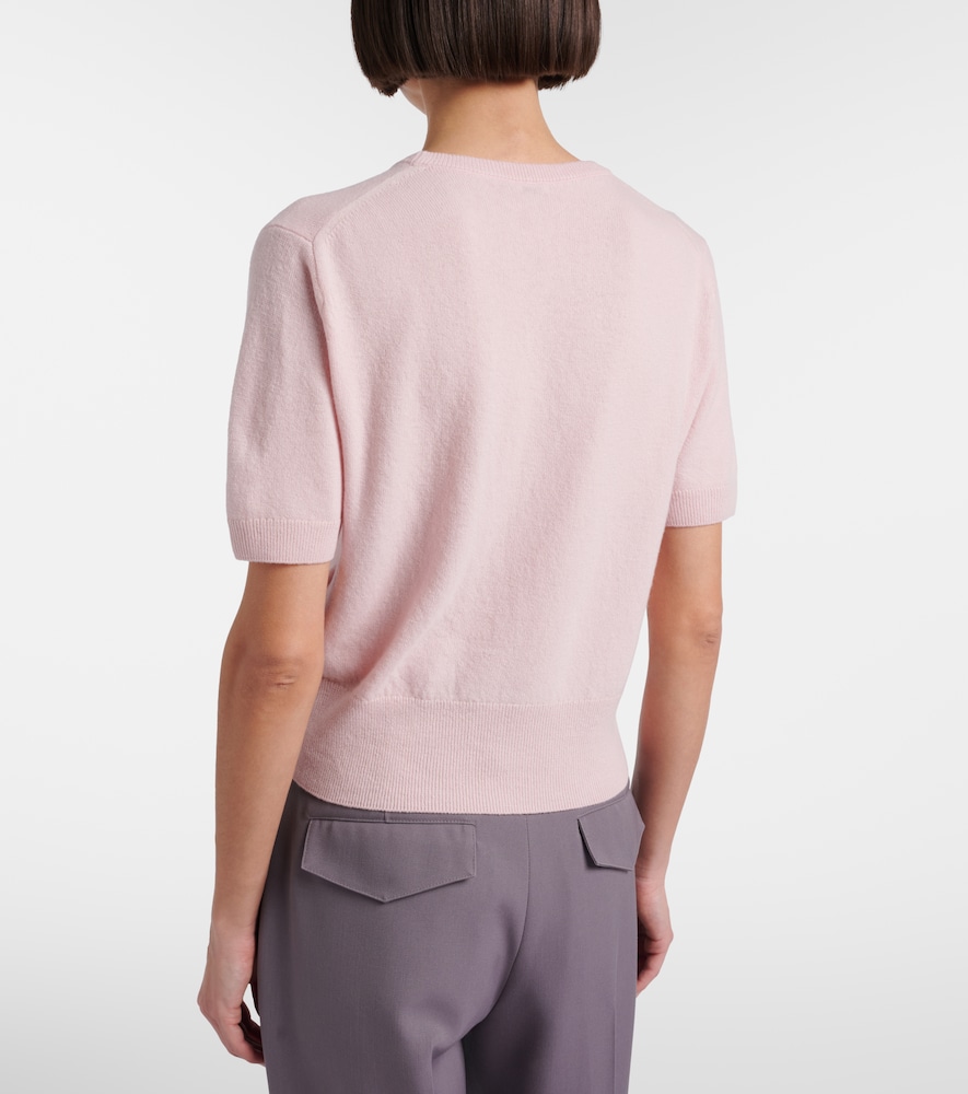  Jil Sander Jil Sander Cropped Wool And Cashmere Sweater 