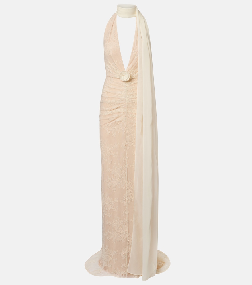 De La Vali Bridal Amora lace tulle gown