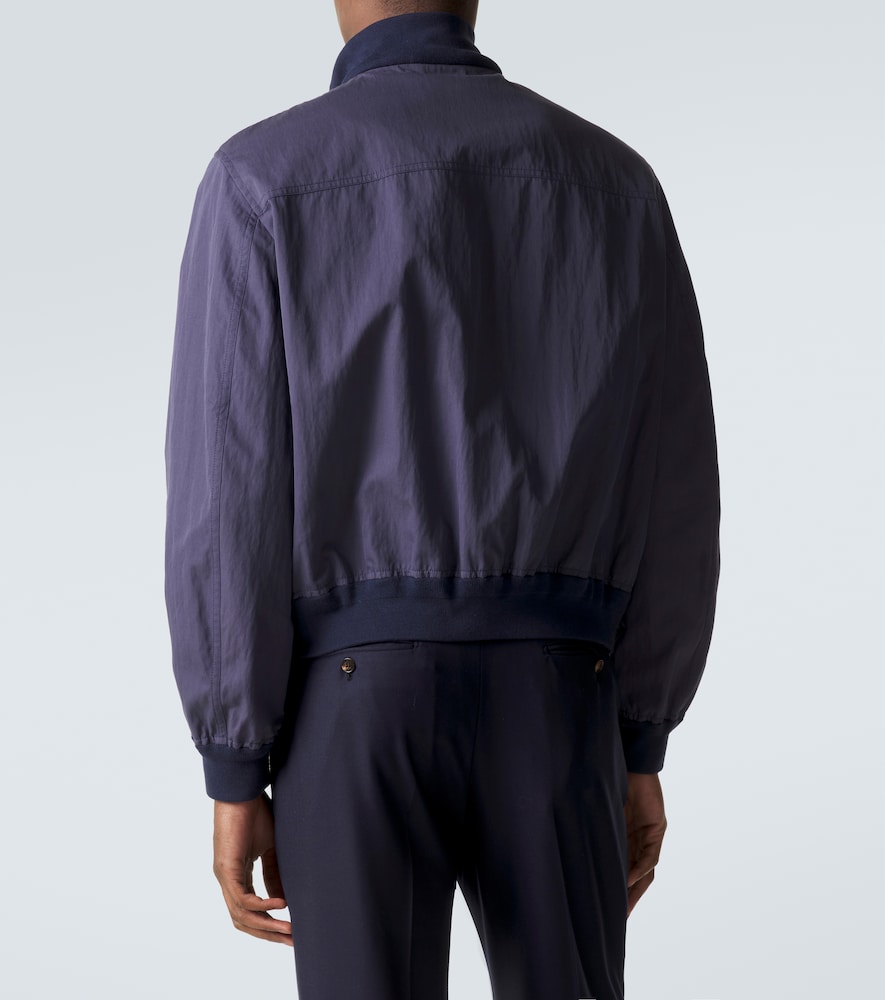  Dunhill Dunhill Cotton-blend Twill Bomber Jacket 
