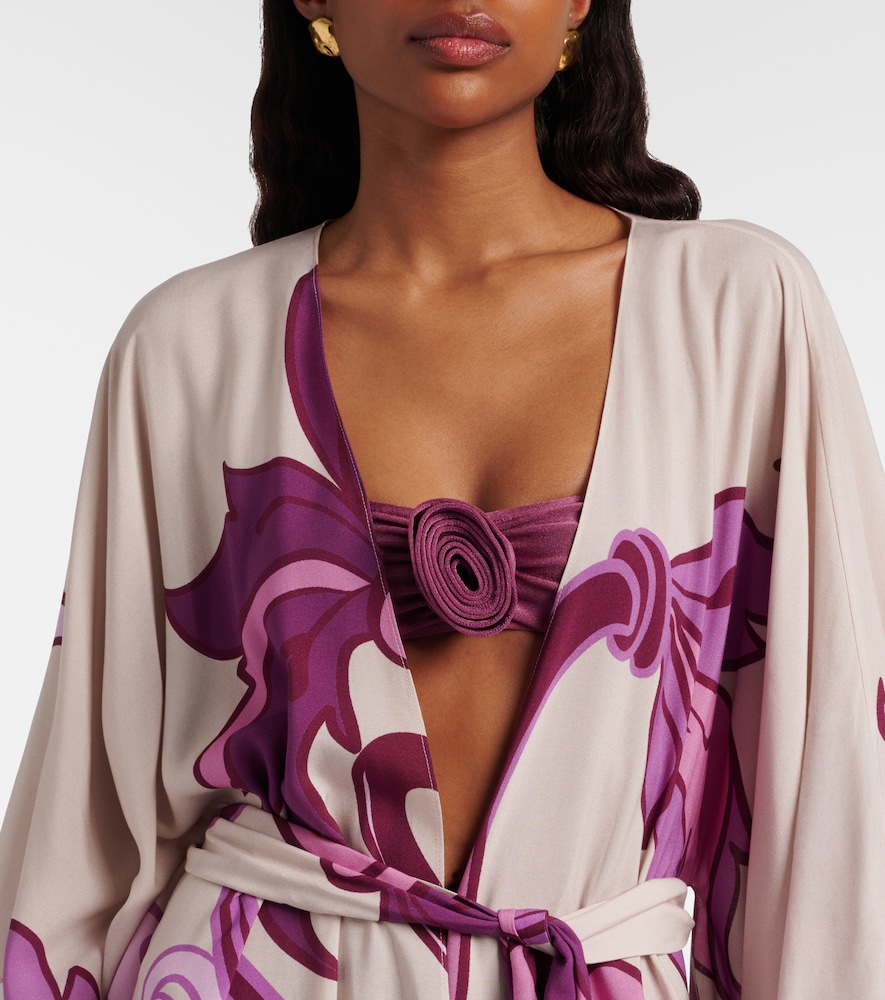  Adriana Degreas Adriana Degreas Bedrucktes Cover-up 