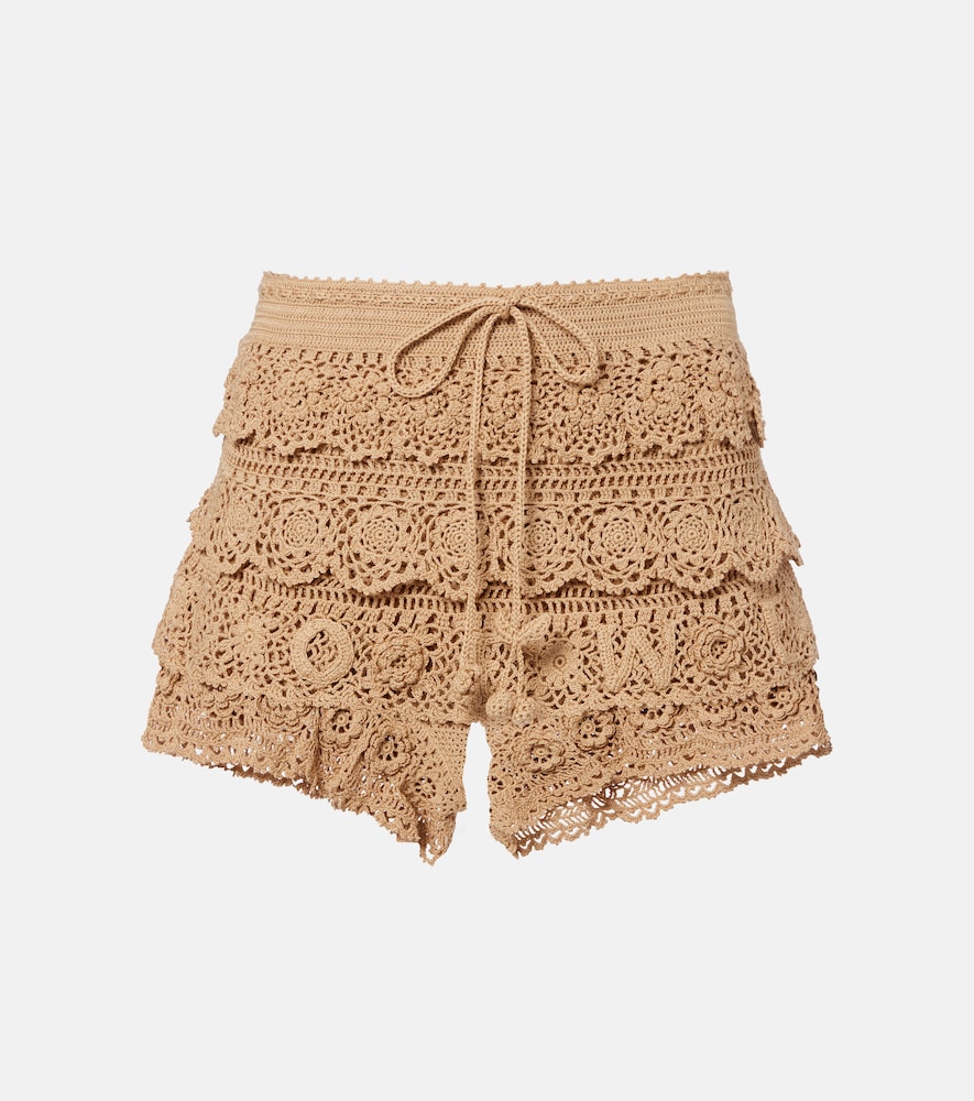 Paula's Ibiza Shorts aus Häkelstrick