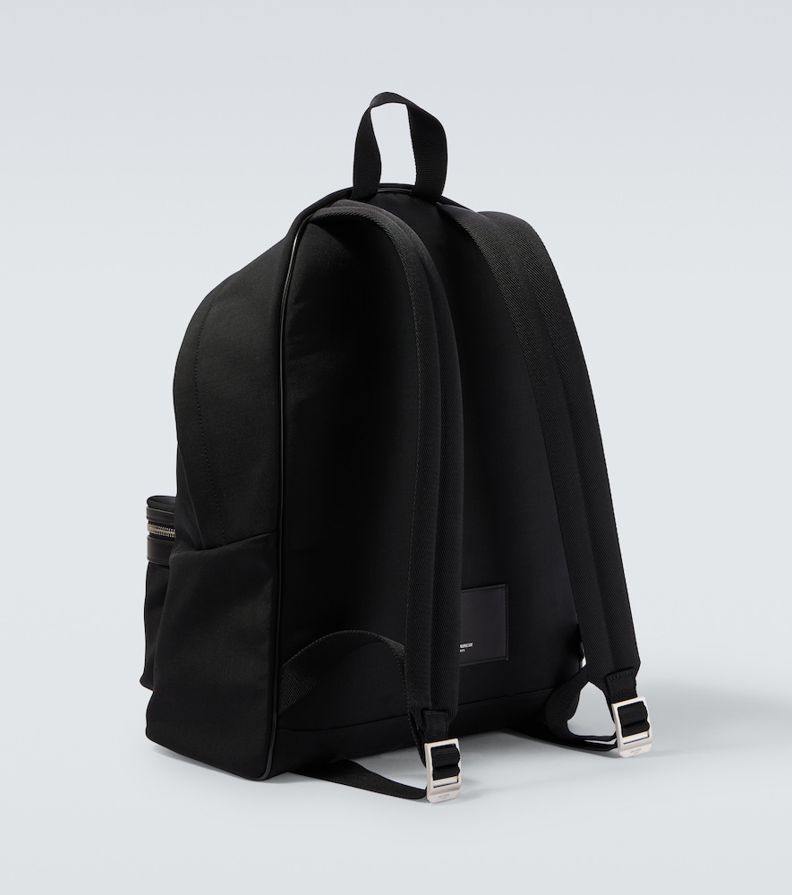  Saint Laurent Saint Laurent Rucksack City Aus Canvas Mit Leder 