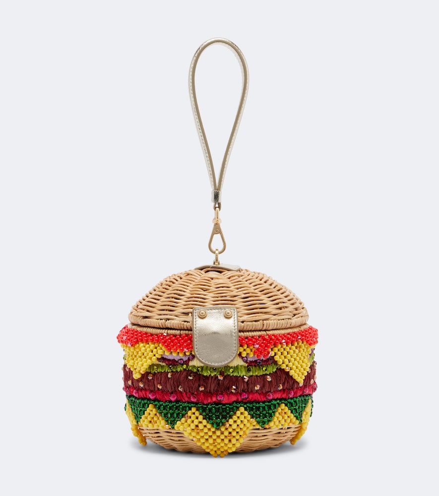 Verzierte Clutch Cheeseburger