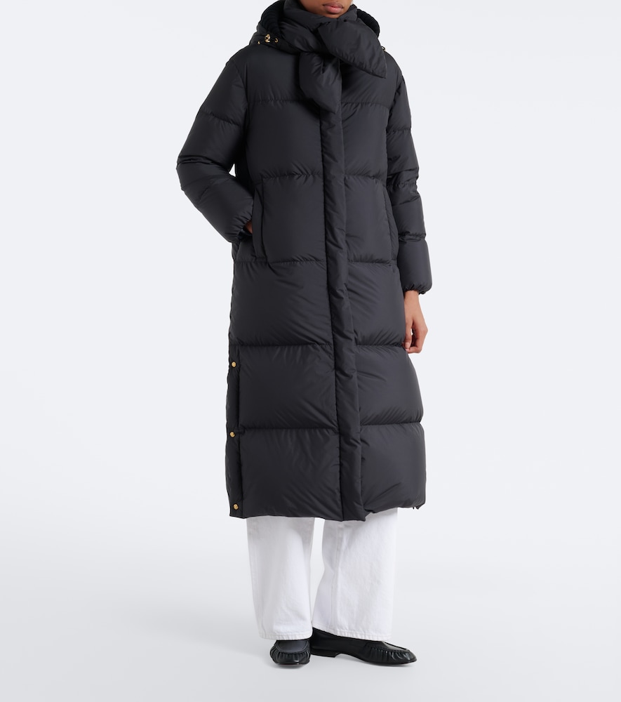 Ornement Tie-Neck Down Coat