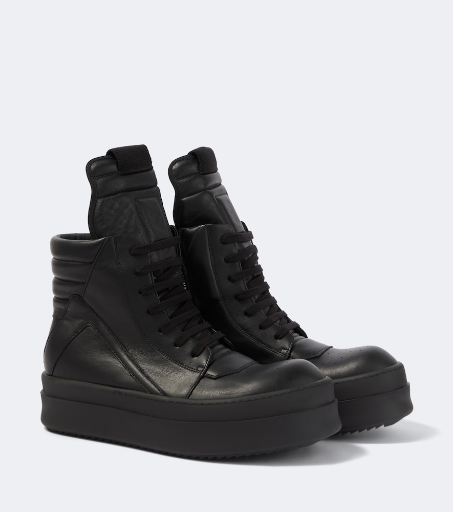 Sneakers Mega Bumper Geobasket in pelle