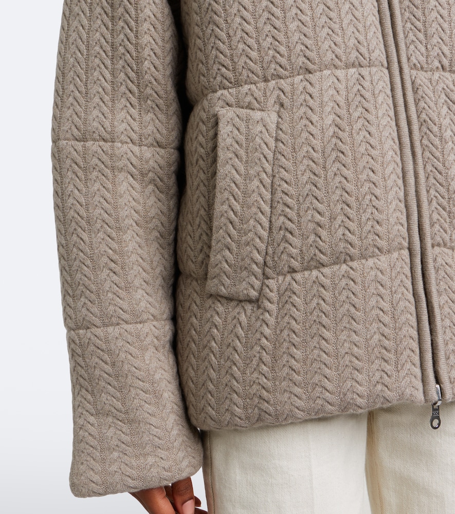 Richmond Cashmere Puffer Jacket