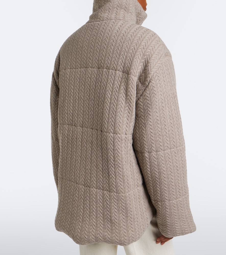 Richmond Cashmere Puffer Jacket