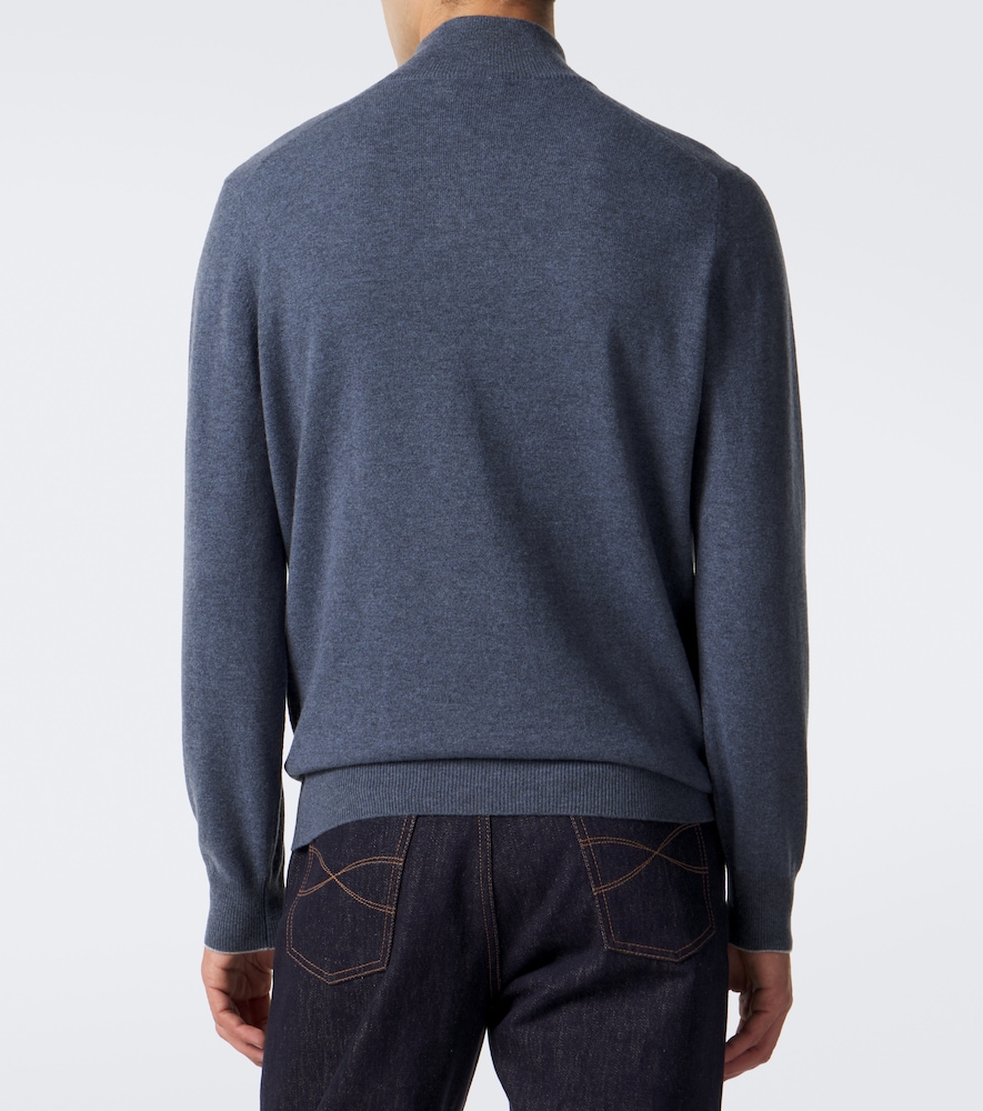 Cashmere Half-Zip Sweater