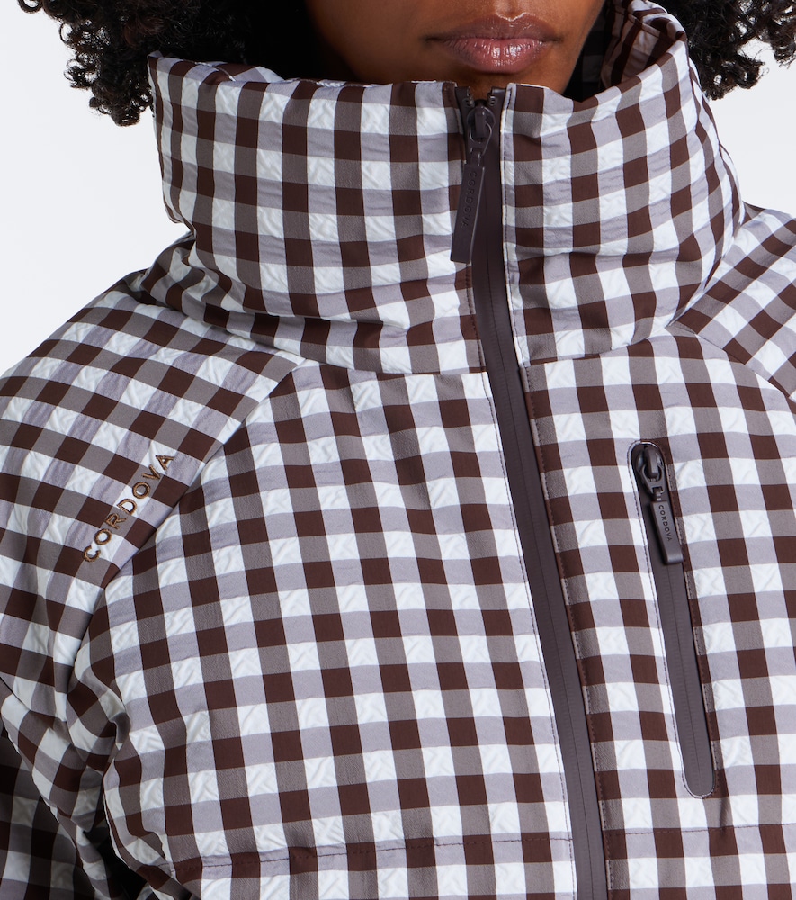 Cortina Gingham Ski Jacket