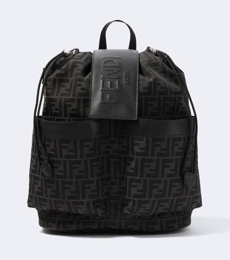 Rucksack Strike mit Leder
