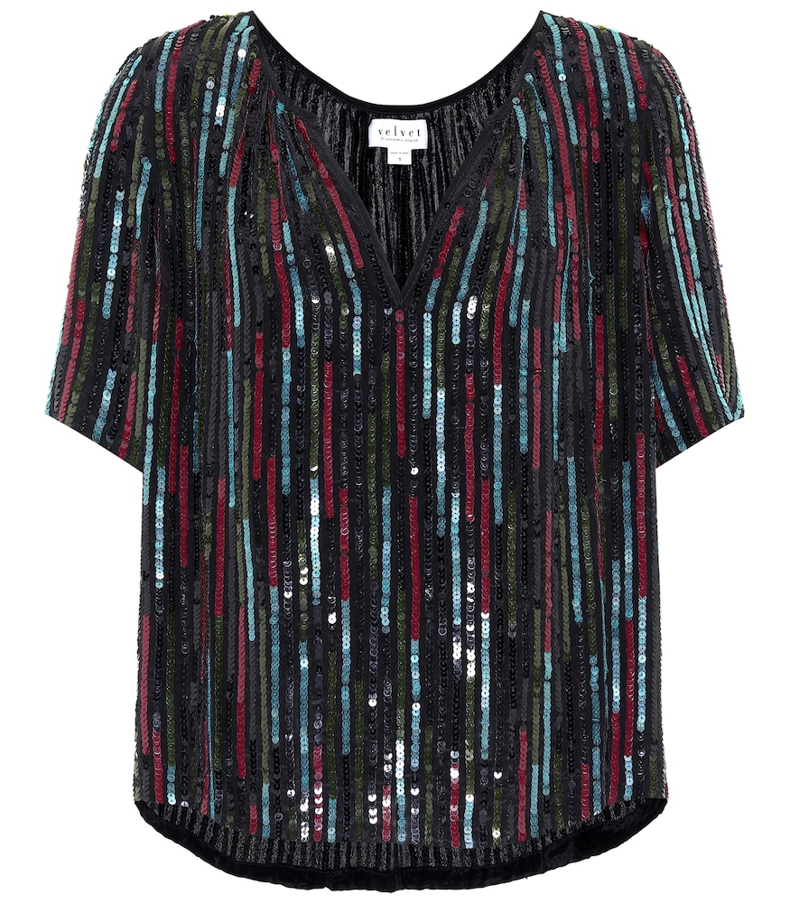 Velvet Top Nikky sequins 201 €