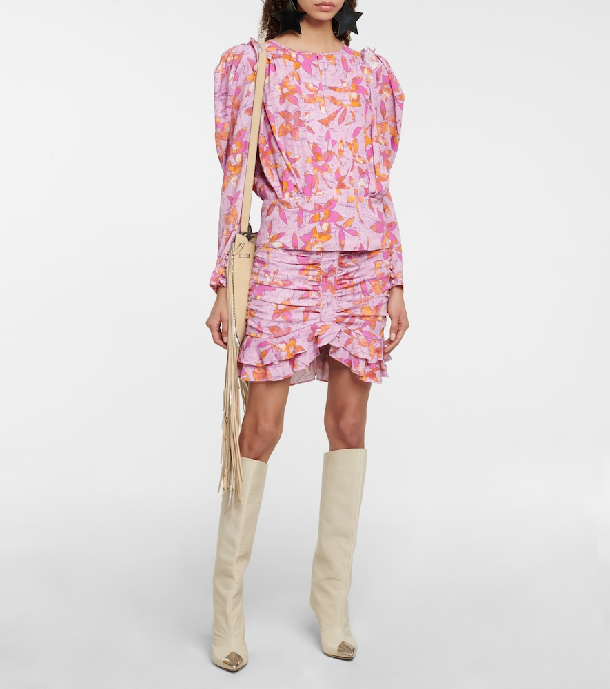 Isabel Marant Zargae floral blouse