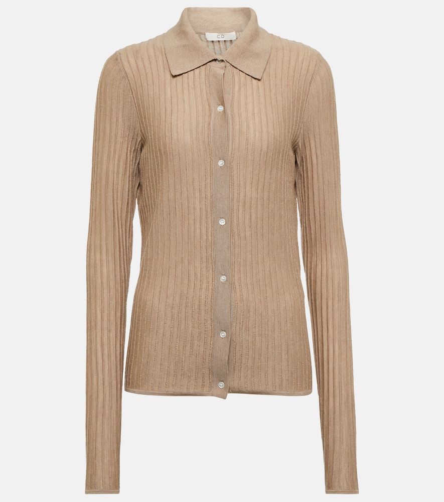 CO Essentials ribbed cashmere cardigan