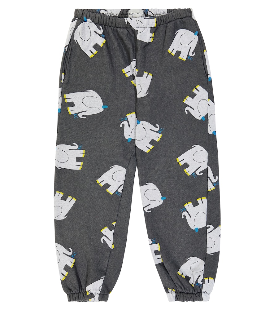 Bobo Choses Printed cotton jersey sweatpants
