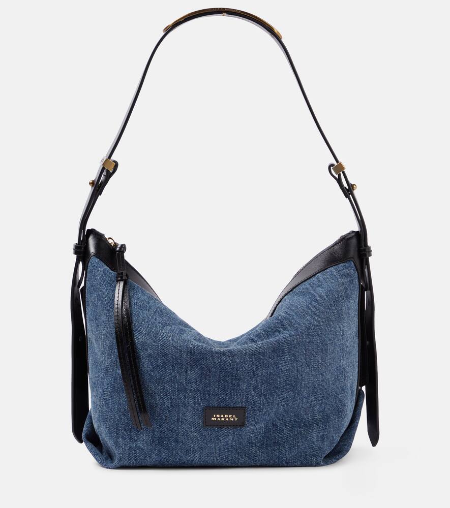 Isabel Marant Leyden Small denim shoulder bag