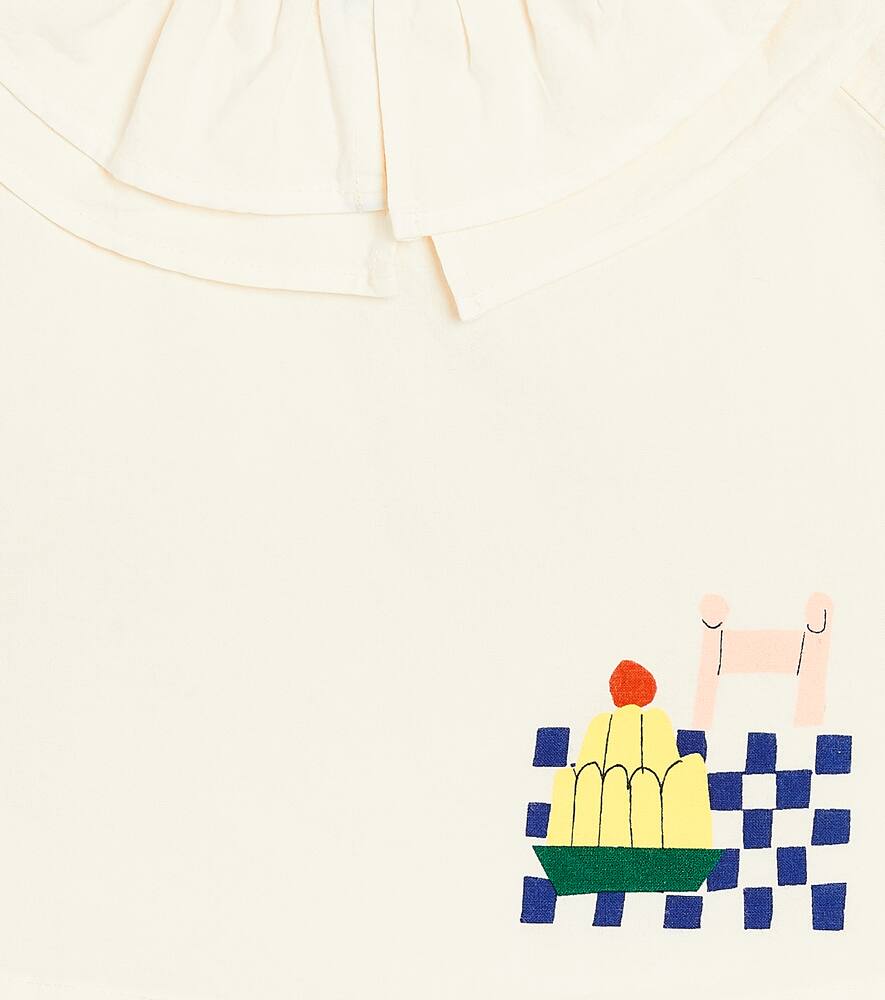 Bobo Choses Baby Yummy Cake Cotton Blouse In Multicoloured