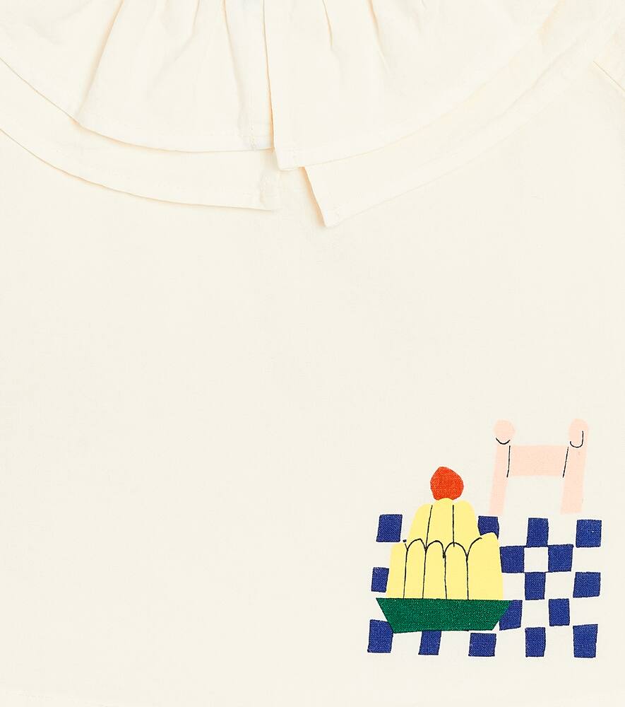 Shop Bobo Choses Baby Yummy Cake Cotton Blouse In Multicoloured