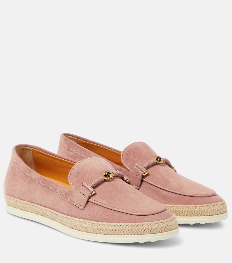 Tod's Femme Rose Mocassins En Daim Eu Taille 42 - Mytheresa