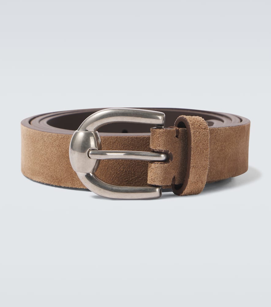 Brunello Cucinelli Suede belt