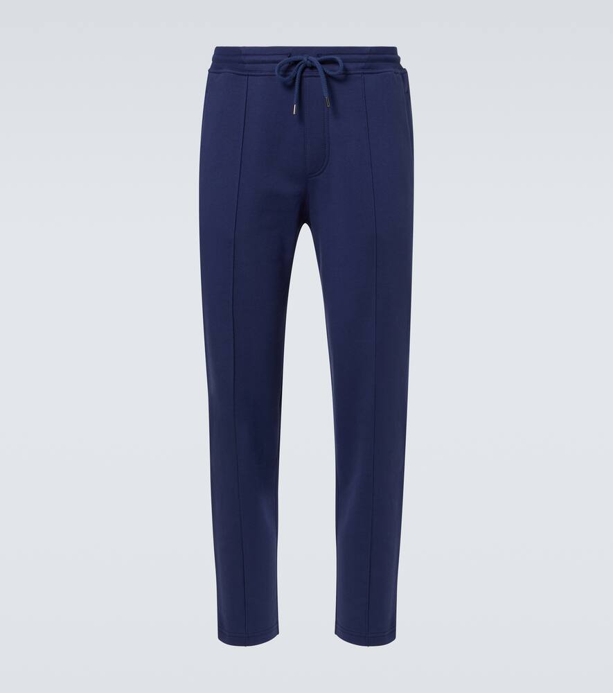 Brunello Cucinelli Cotton-blend jersey sweatpants
