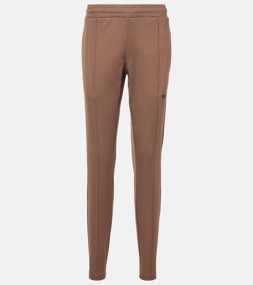 Logo cotton-blend jersey sweatpants