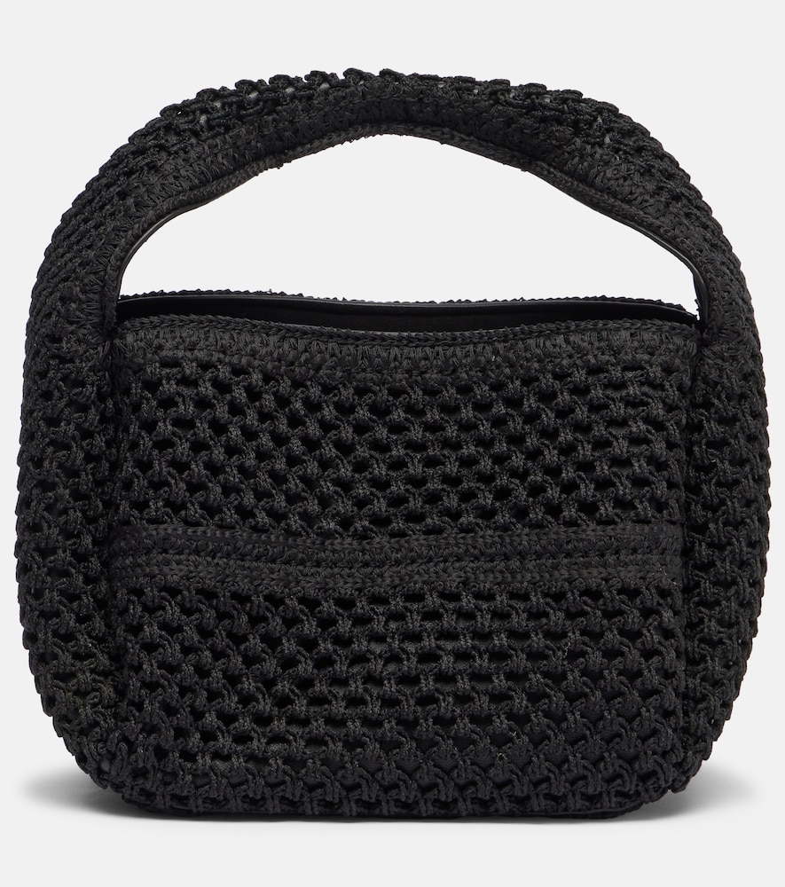 Toteme Women's Black Crochet Tote Bag - Mytheresa