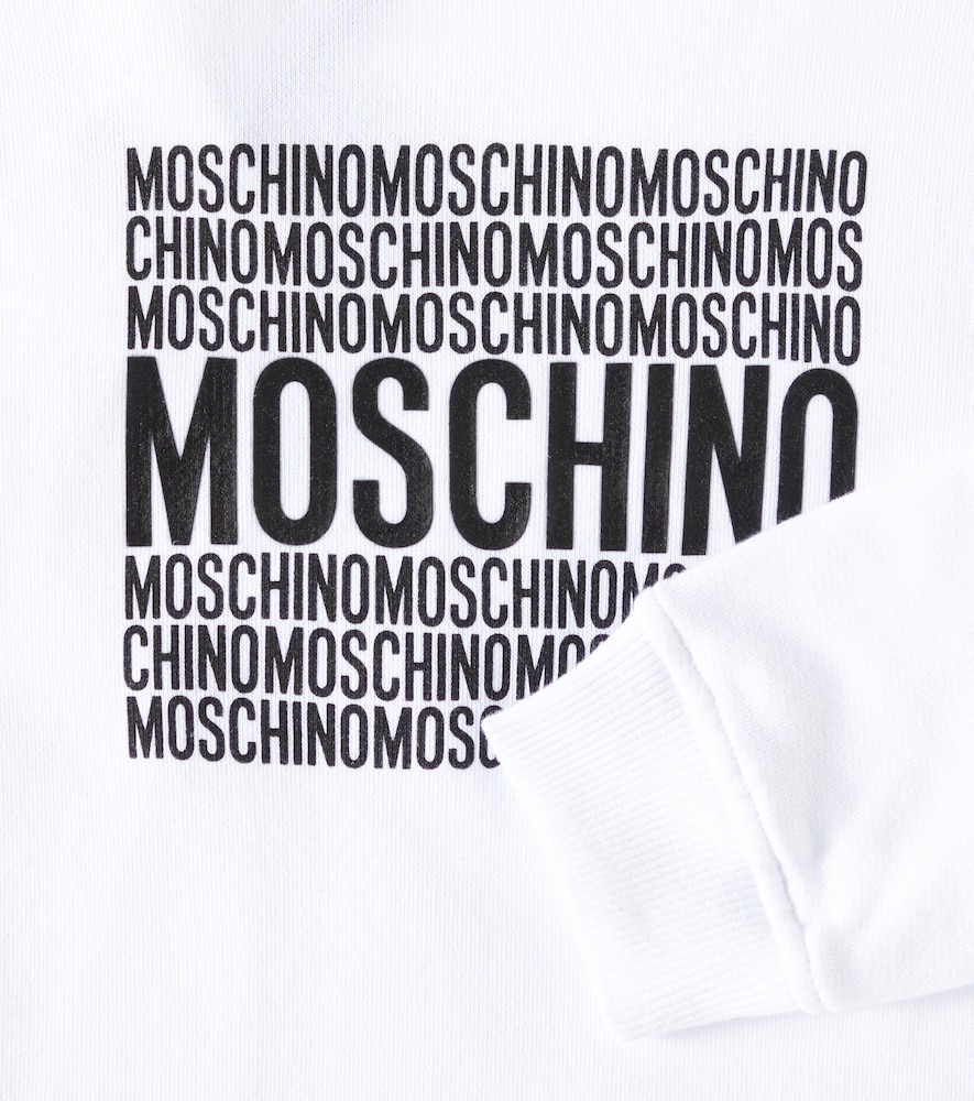  Moschino Kids Moschino Kids Hoodie Aus Baumwolle 