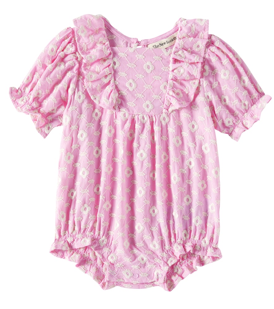 The New Society Baby Isidora ruffled onesie