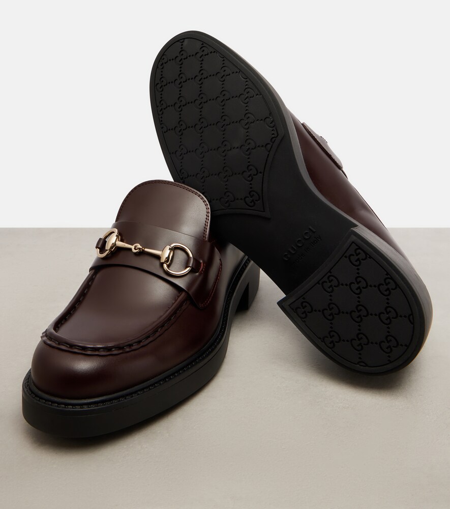  Gucci Gucci Loafers Horsebit Aus Leder 