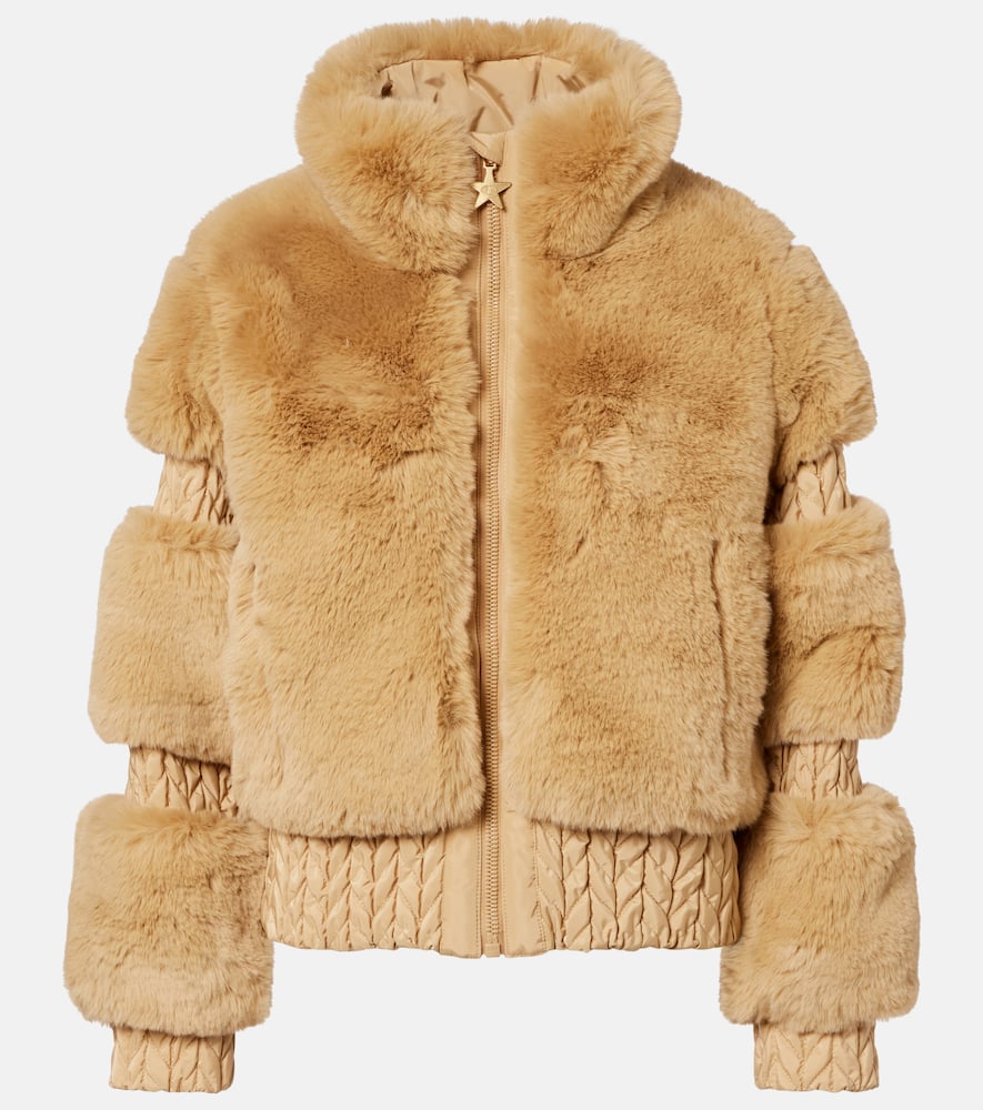 Goldbergh Braided Jacket In Brown