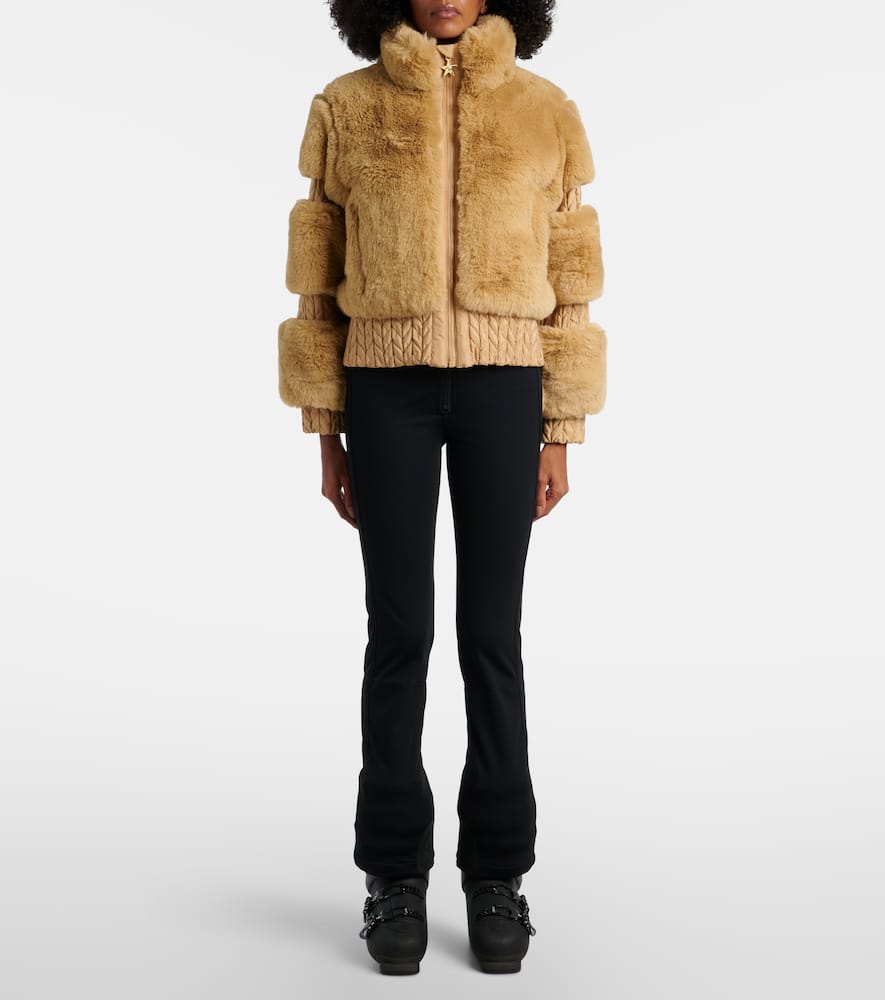 Goldbergh Braided Jacket In Brown