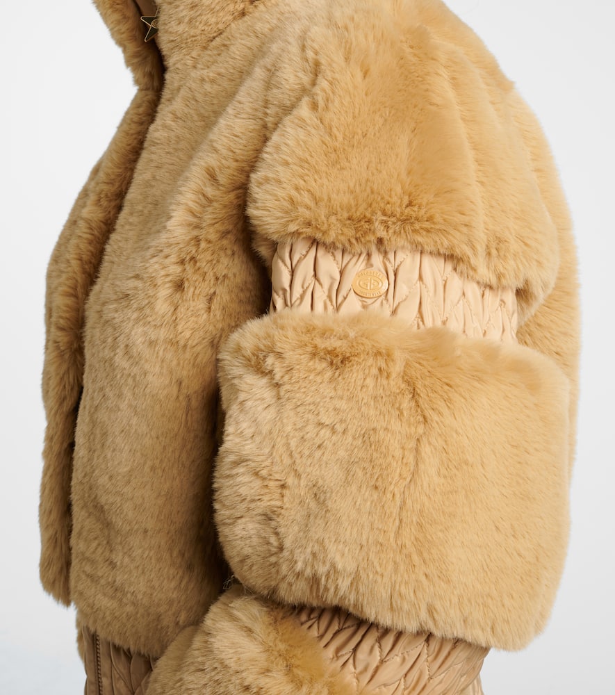 Goldbergh Braided Jacket In Brown