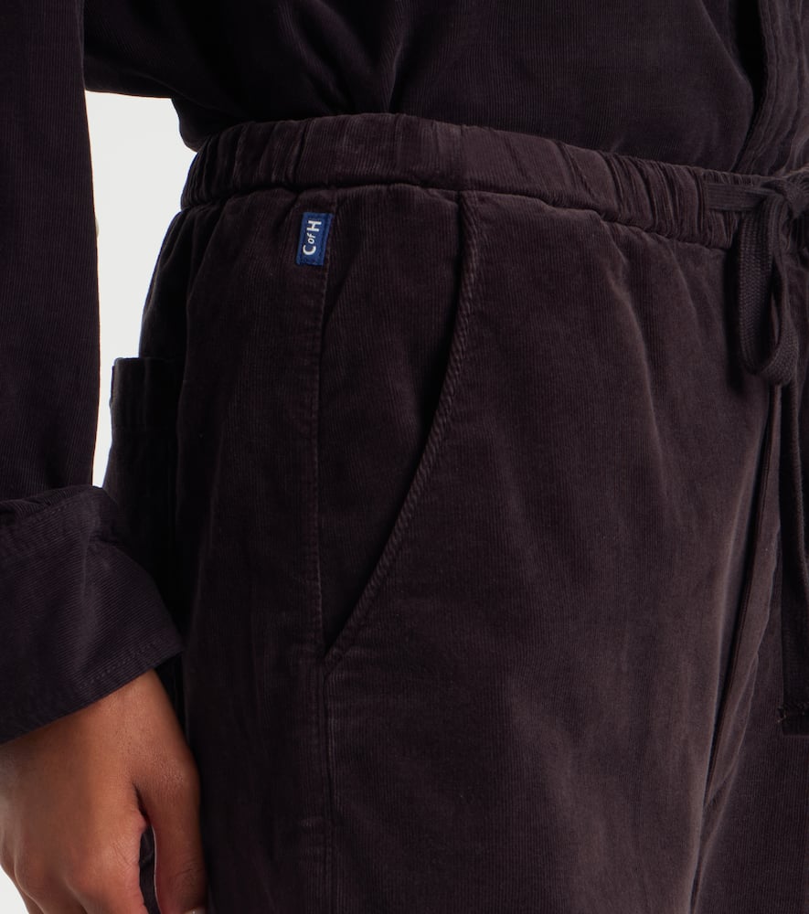Citizen Of Humanity Aurora Pulla Cotton Corduroy Wide-leg Pants In Brown