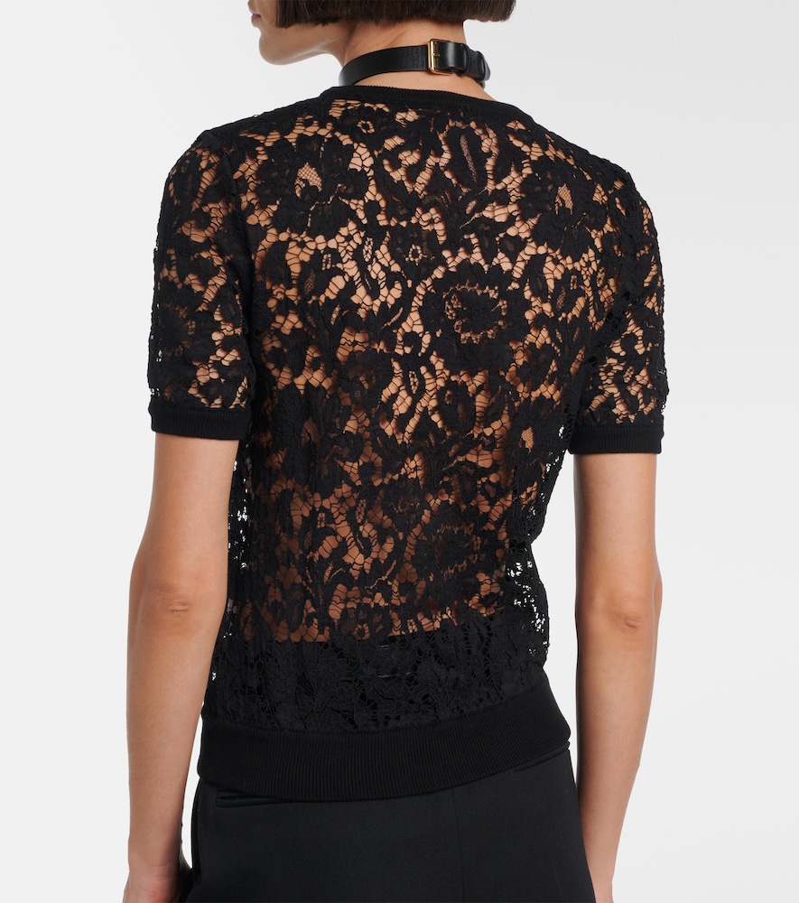 Garavani Floral Lace Top
