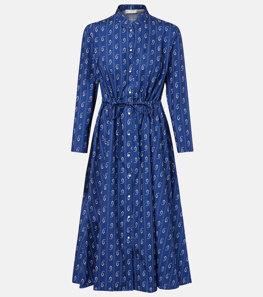 Tory Burch Printed cotton shirt dress