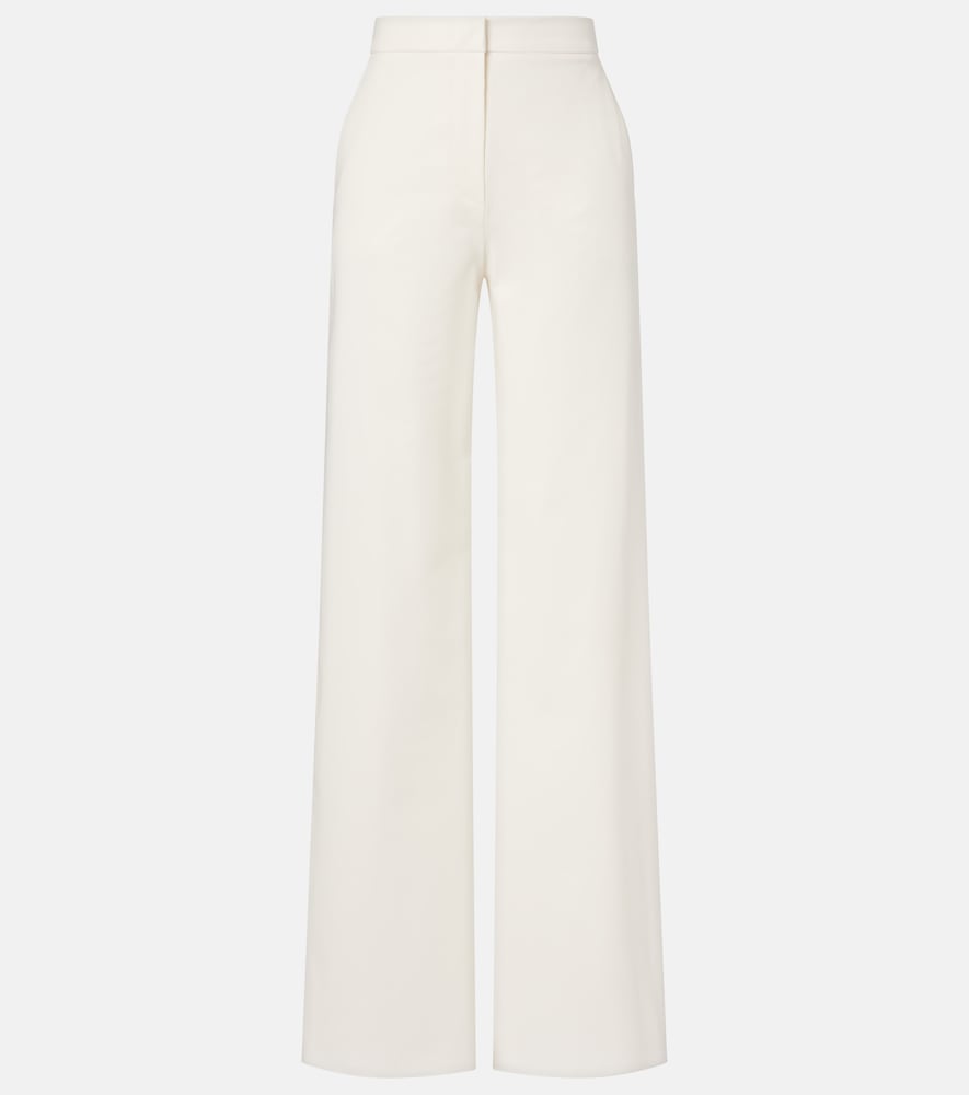 Max Mara Dentice cotton-blend straight pants