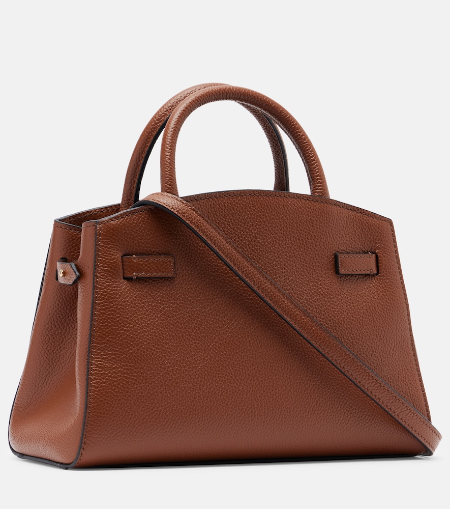  Demellier Demellier Hudson Small Leather Top-handle Bag 